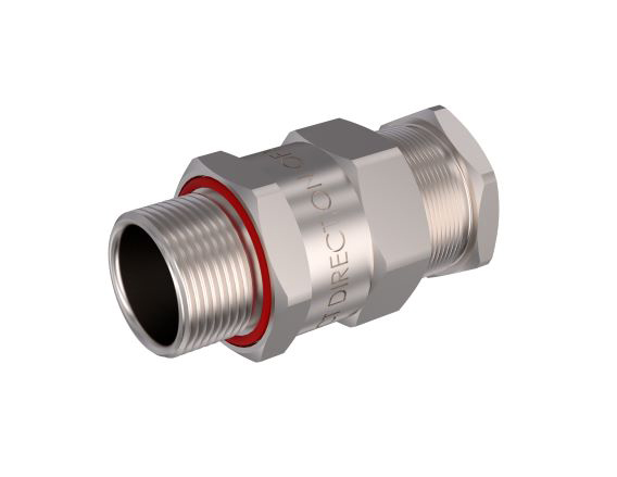 Cable Gland Exd/e: D620 M25/B1/15mm (D5,0-9,1mm) AISI316