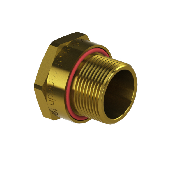 Stopping Plug Exe/Exd TEF793/650 M16/15mm Brass photo
