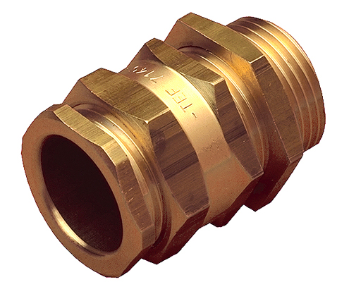 TEF 7142 Cable Gland: With Lock nut 1/2