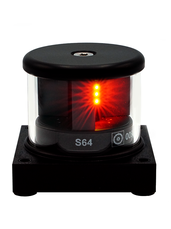 TEF 2890 Compact Nav. Light LED Simplex: Port 112,5° Red photo