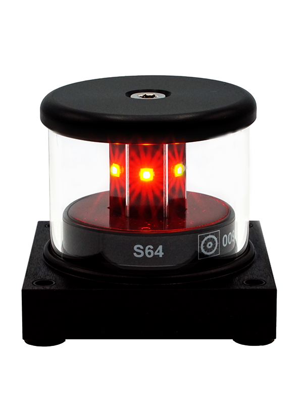 TEF 2890 Compact Nav. Light LED Simplex: Flashing Red 120fl/min photo
