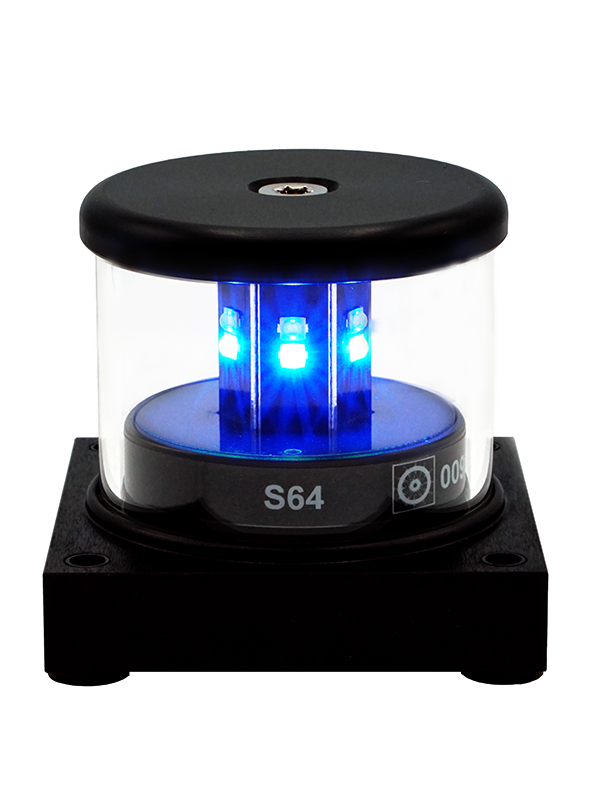 TEF 2890 Compact Nav. Light LED Duplex: All-round 360° Blue photo