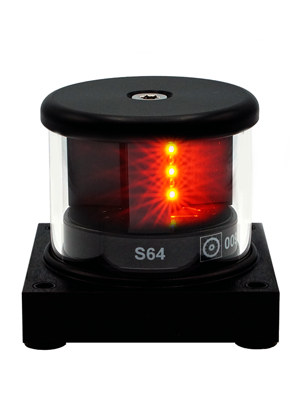 TEF 2891 Compact Ex Nav. Light LED Duplex: Port 112,5° Red photo