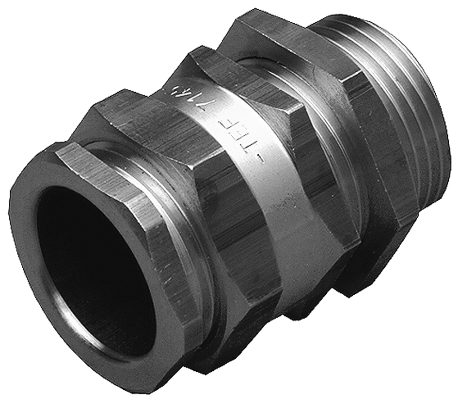 TEF 7142 Cable Gland: With Lock Nut 1/2